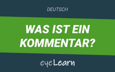 Was ist ein Kommentar?