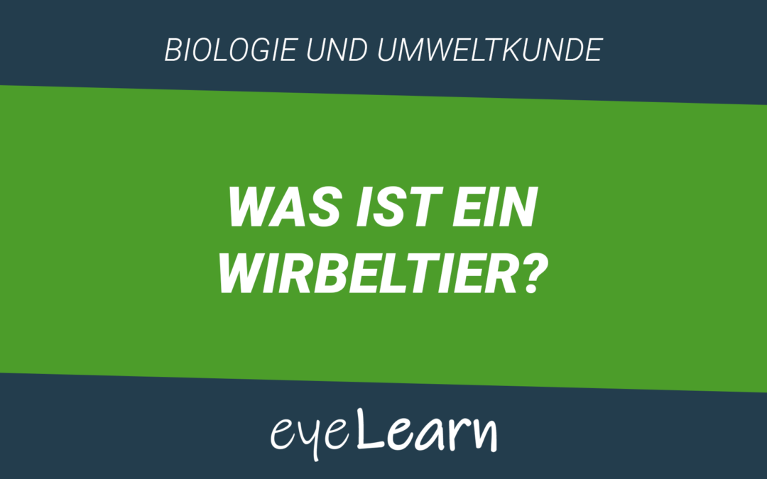 Was ist ein Wirbeltier?