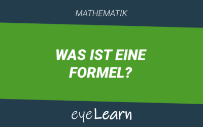 Was ist eine Formel?