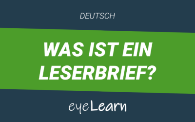 Was ist ein Leserbrief?
