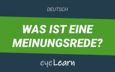 Was ist eine Meinungsrede?
