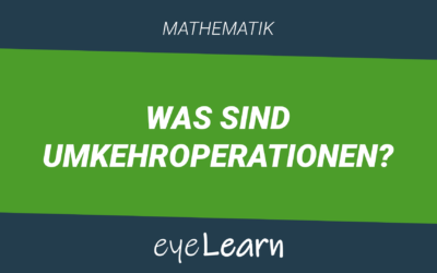 Was sind Umkehroperationen?