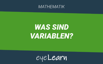 Was sind Variablen?