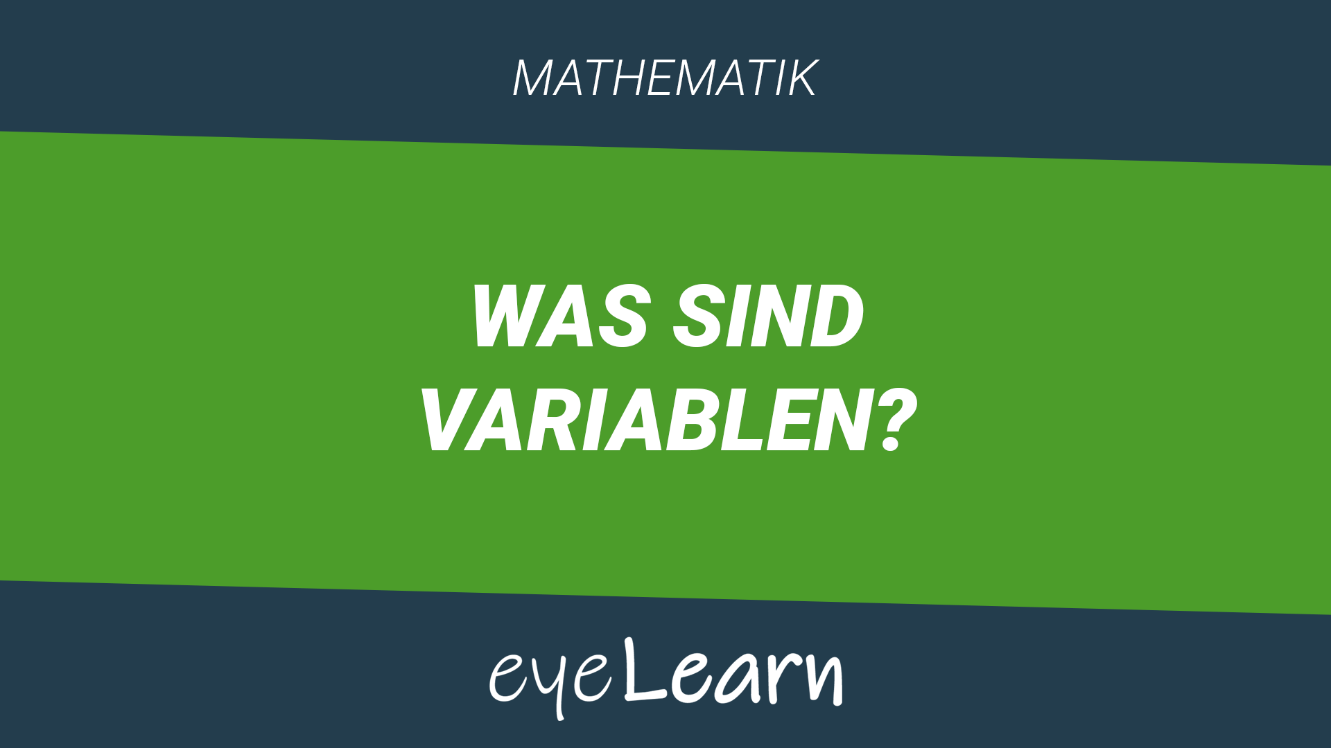Ist jeder Term eine Variable?