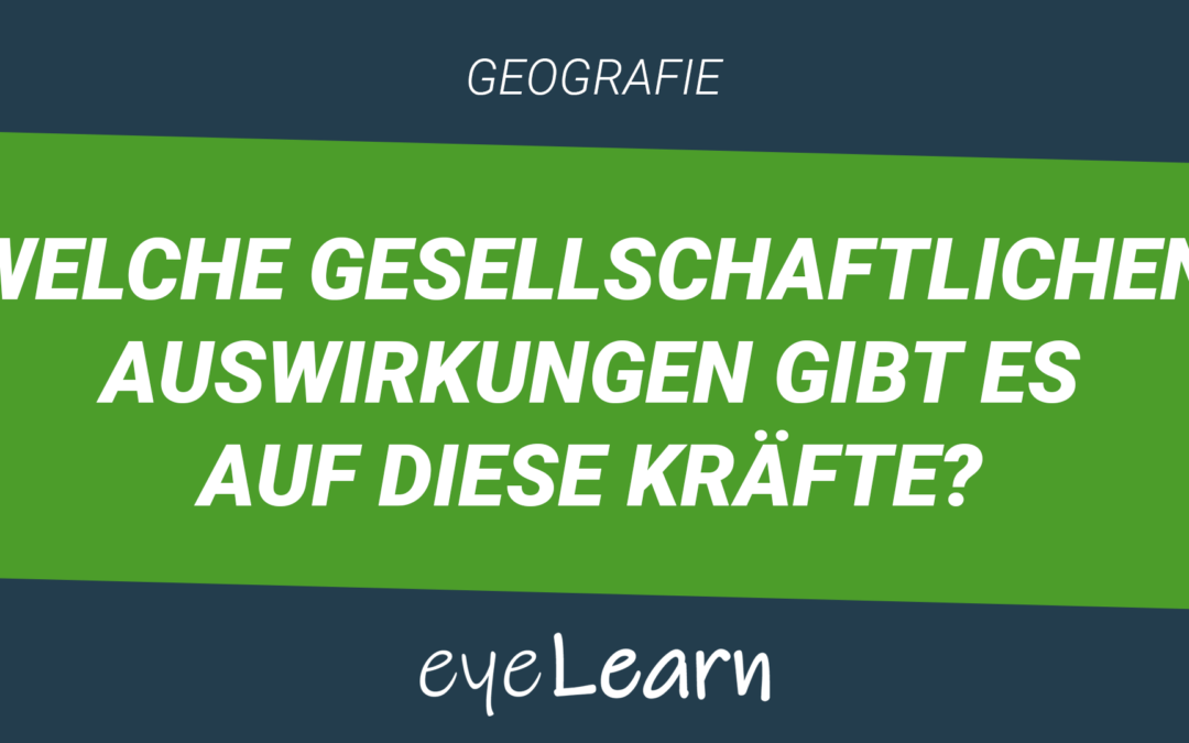 Welche gesellschaftlichen Auswirkungen gibt es auf die endogenen und exogenen Kräfte?