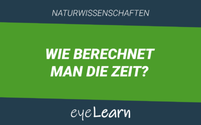 Wie berechnet man die Zeit?