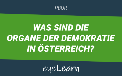 Was sind die Organe der Demokratie in Österreich?