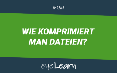 Wie komprimiert man Dateien?