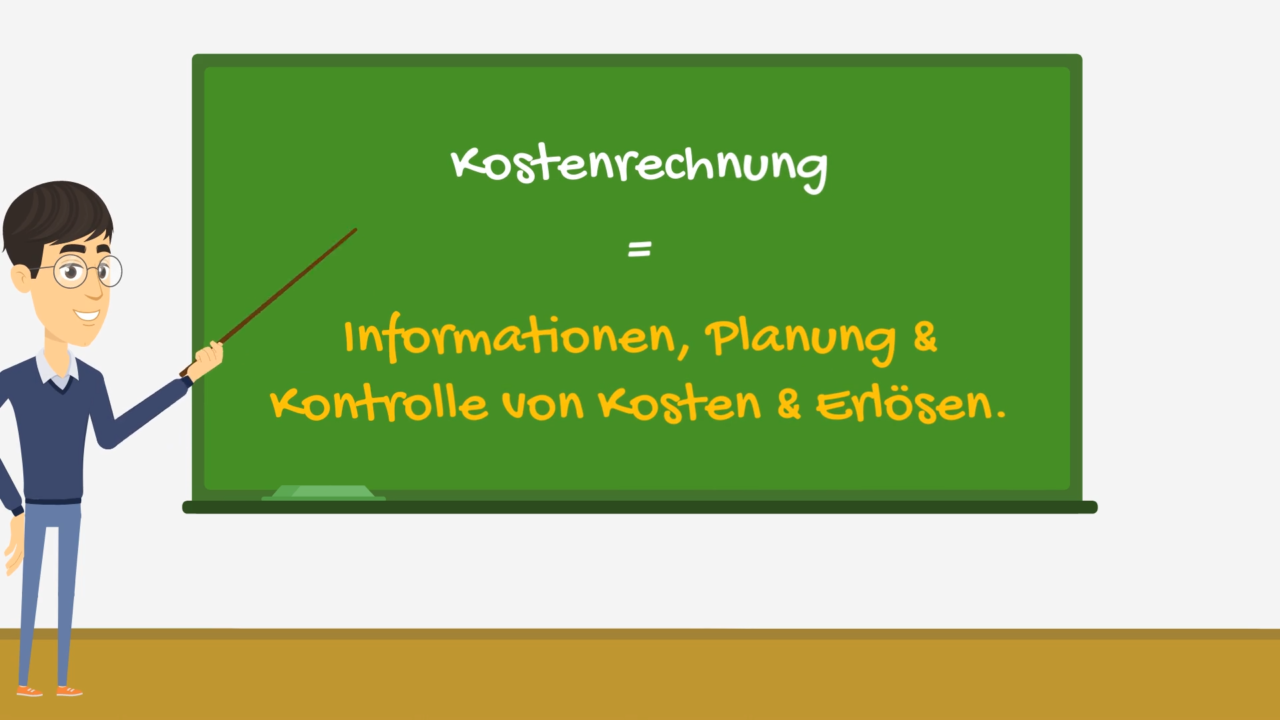 Was ist eine Kostenrechnung und wie wird diese unterteilt? | eyeLearn