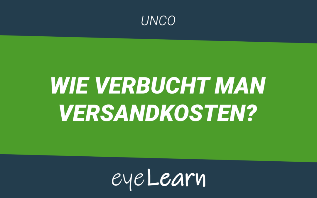 Wie verbucht man Versandkosten?