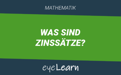 Was sind Zinssätze?